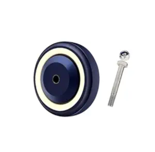 Polyurethane Wheel for Carts (Blue) 5x1.25
