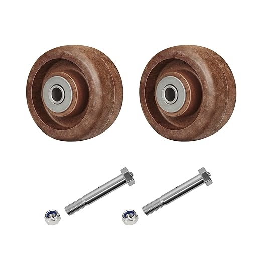 2" Width Nylon Glass High Temperature Resistance Wheels