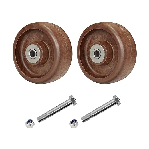 2" Width Nylon Glass High Temperature Resistance Wheels