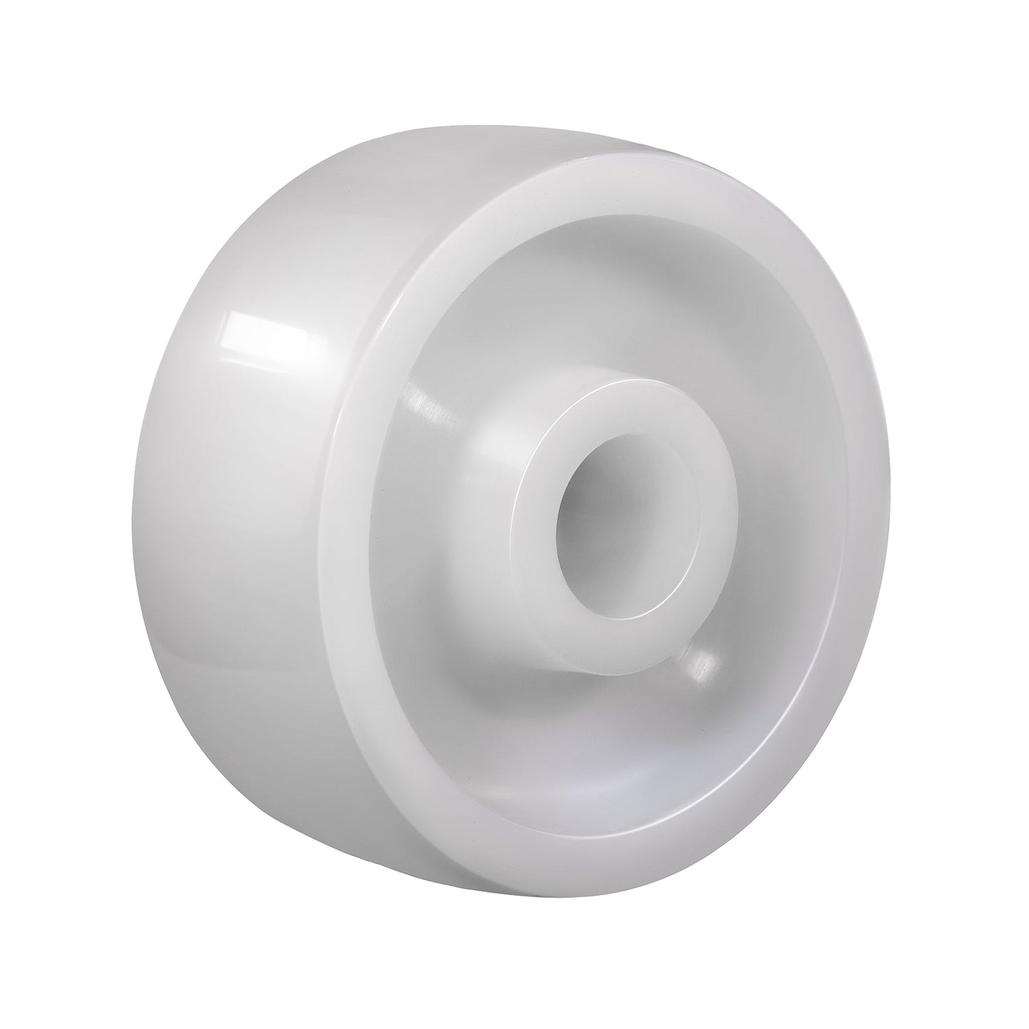 2" Wide Heavy Duty Nylon Wheel White