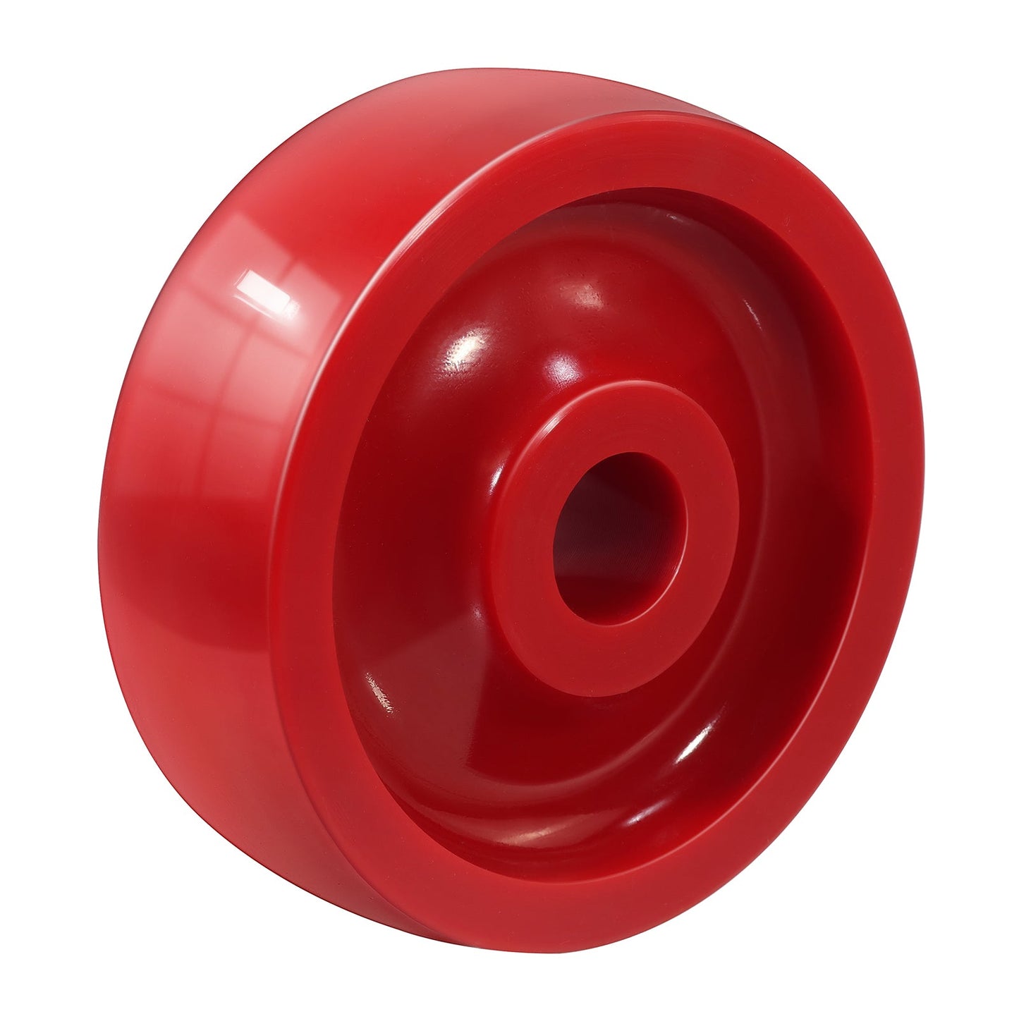 2" Wide Solid Polyurethane Wheels Rust Resistant